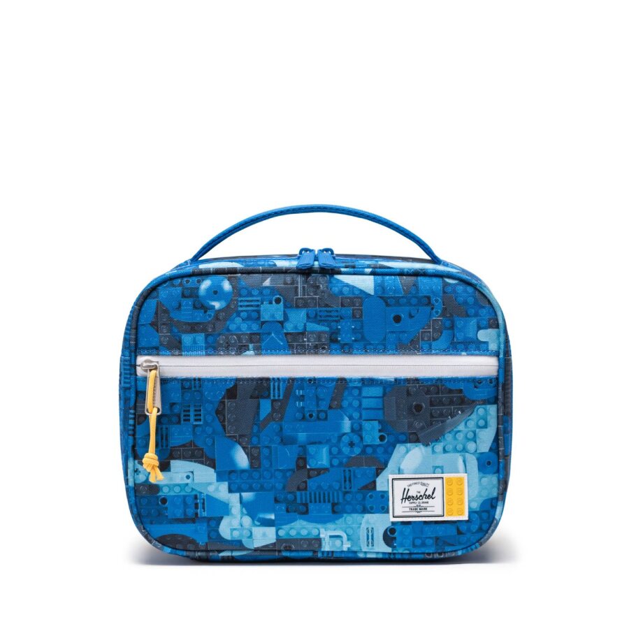 لگو Herschel x LEGO Pop Quiz Thermal Lunch Bag – Abstract Bricks Blue کد 30139-07463
