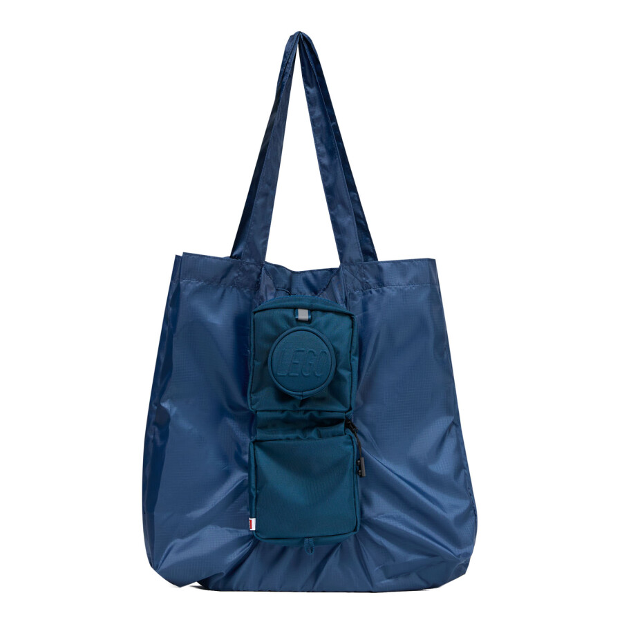 لگو 1×1 Brick Self-storing Tote Bag – Dark Blue کد 20322-0140