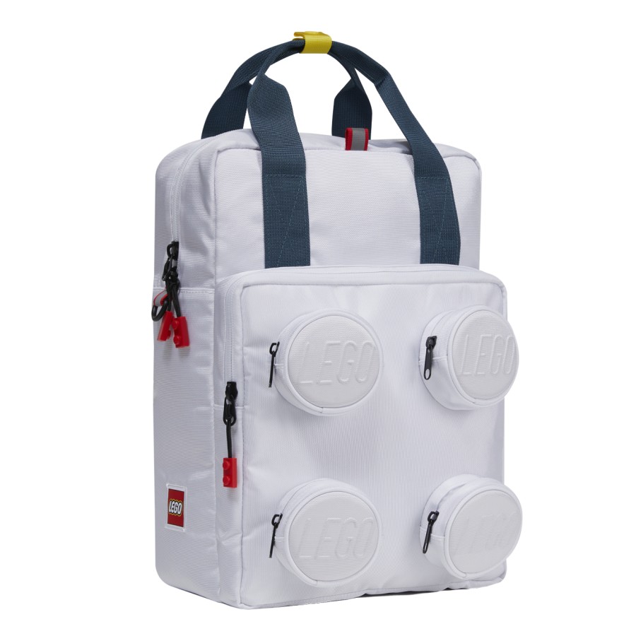 لگو Premium 2×2 LEGO Building Block Backpack – White کد 20318-0001
