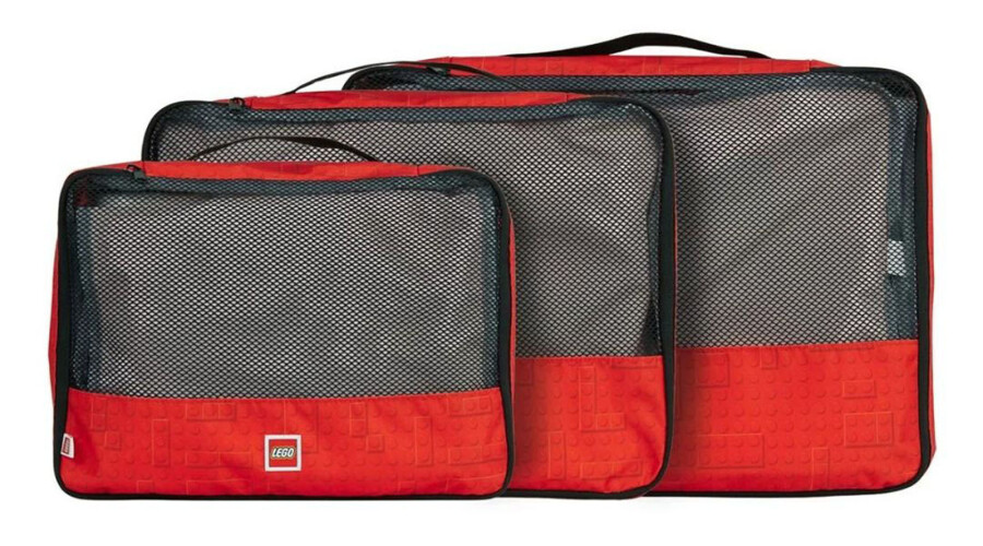 لگو 3 Piece Travel Organizer Set – Red Building Block کد 20368-2611