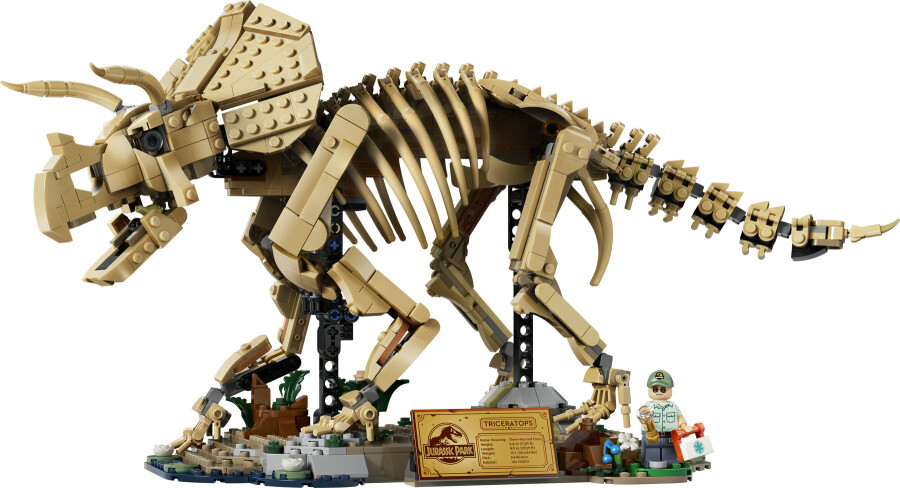 لگو Jurassic World Dinosaur Fossils: Triceratops کد 77985