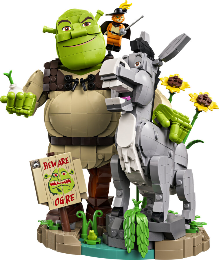 لگو Creator 3-in-1 Shrek Shrek, Donkey, and Puss in Boots کد 72423