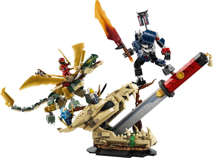 لگو NINJAGO Dragon Sword Battle کد 71871