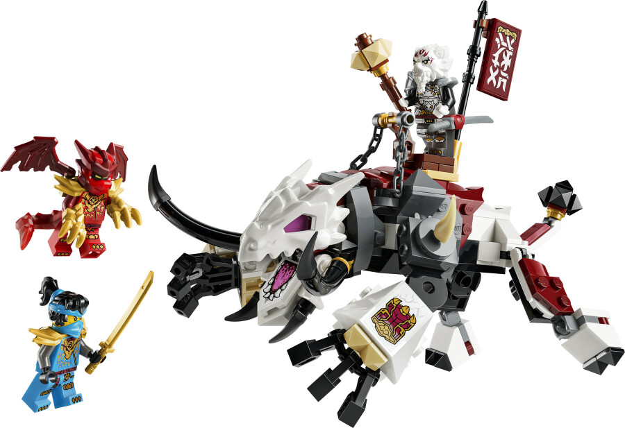 لگو NINJAGO Zilvar and Dragon Monster Grimtak کد 71863