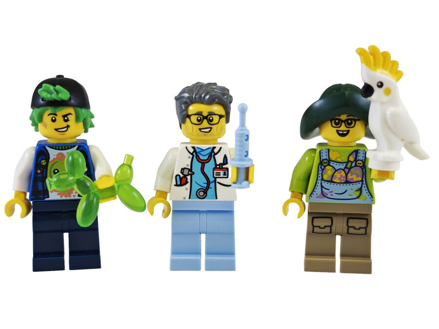 لگو Build a Minifigure (BAM) 3-pack Set کد 990140