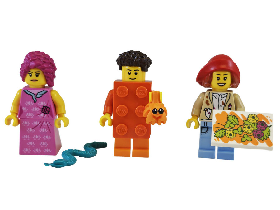 لگو Build a Minifigure (BAM) 3-pack Set کد 990130