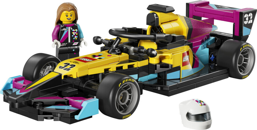 لگو Speed Champions F1 ACADEMY Race Car کد 77258