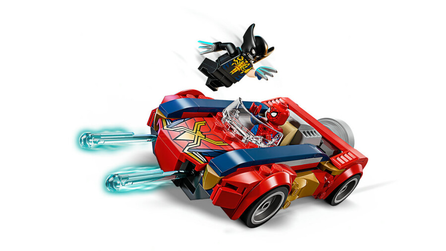 لگو Marvel Spider-Man’s Car vs. Venomized Wolverine کد 76336