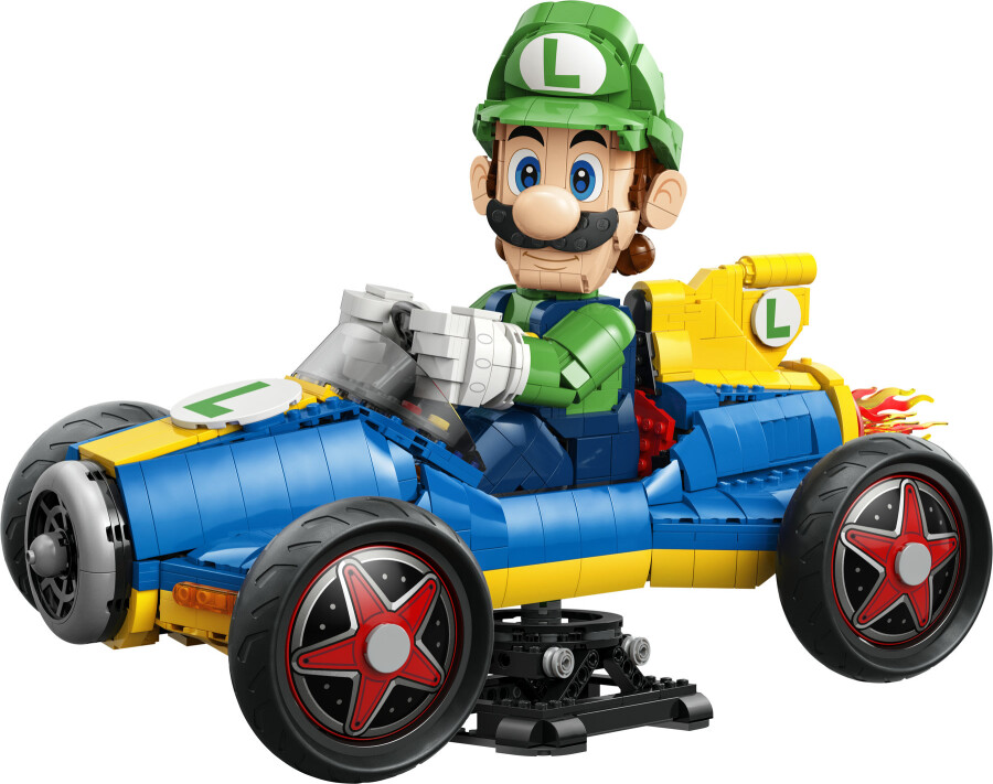 لگو Super Mario Mario Kart Luigi and Mach 8 کد 72050