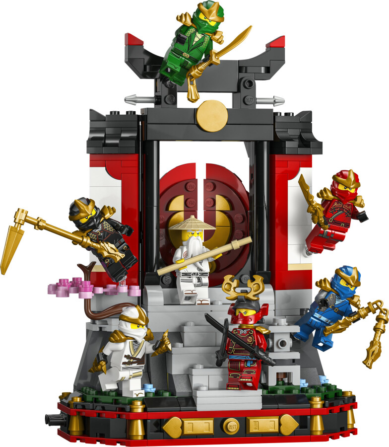 لگو NINJAGO Ninja Character Display Model 15th Anniversary کد 71866