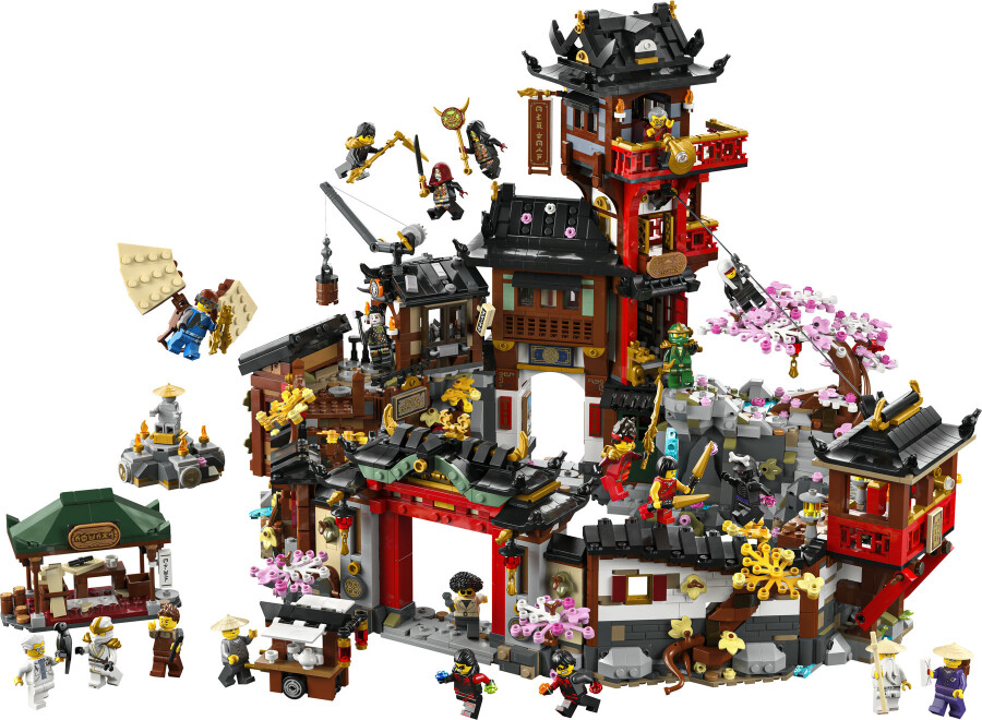 لگو NINJAGO Old City 15th Anniversary کد 71861