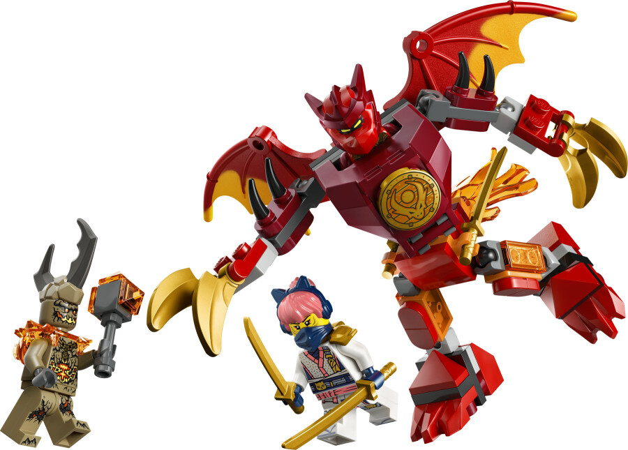 لگو NINJAGO Kai’s Dragon Mech Battle Pack کد 71851