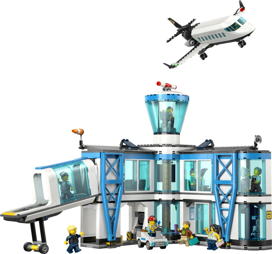 لگو City Airport and Plane کد 60502