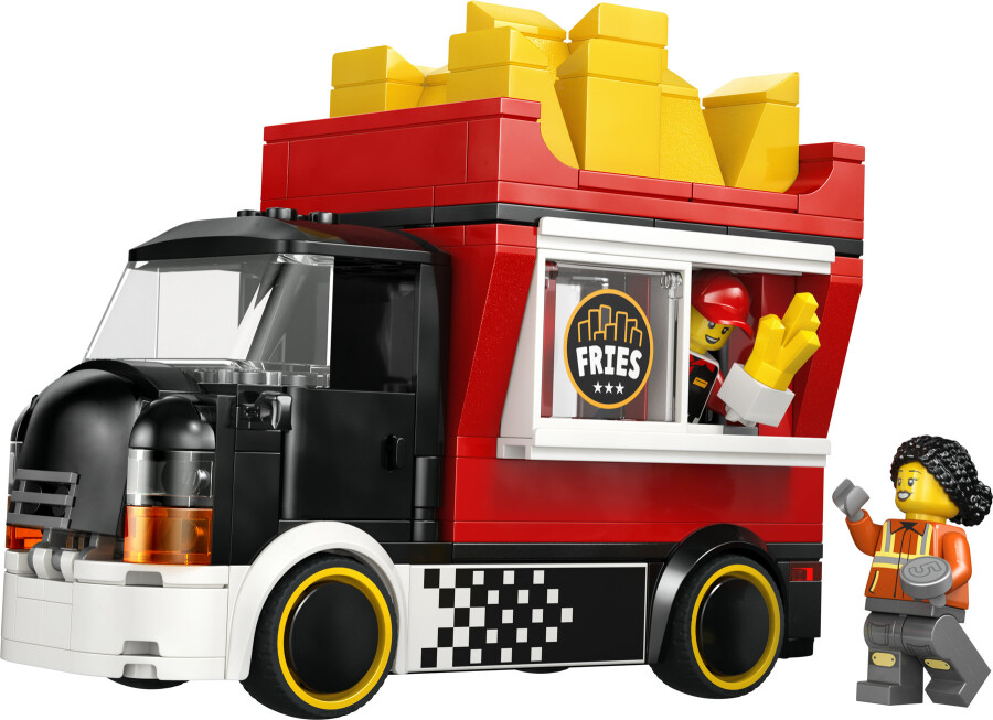 لگو City French Fries Truck کد 60488