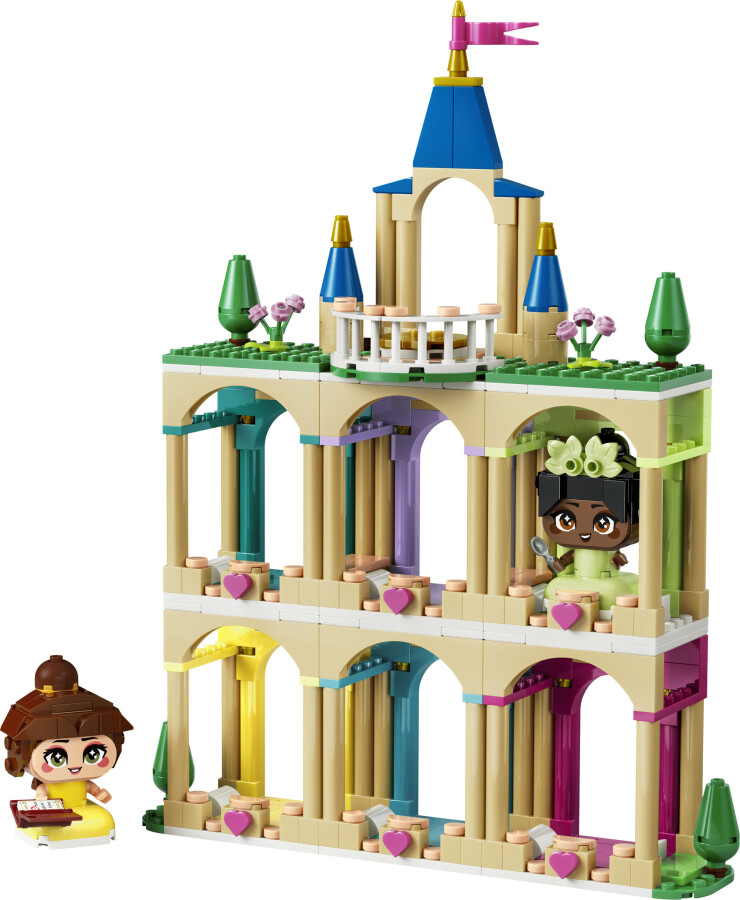 لگو Disney Castle with Mini Belle and Tiana کد 43291
