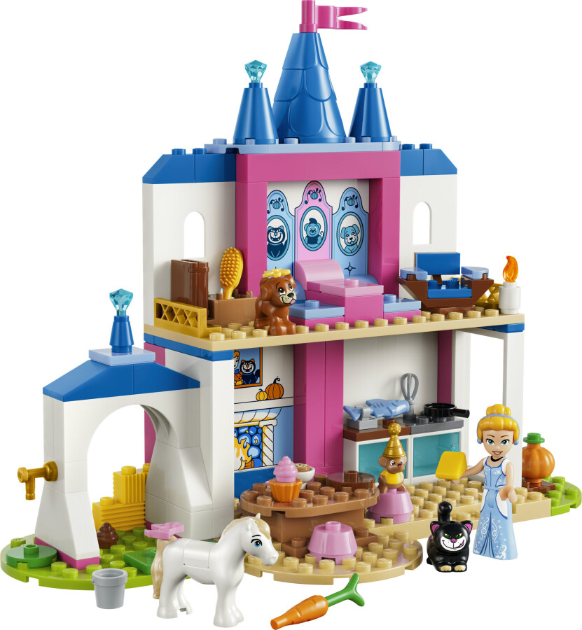 لگو Disney Cinderella Animal Friends Castle کد 43283
