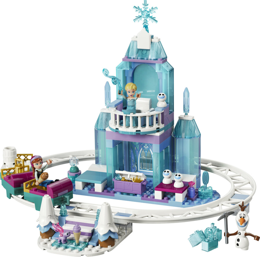 لگو Disney Princess Elsa’s Ice Castle and Snow Sled Adventure کد 43281