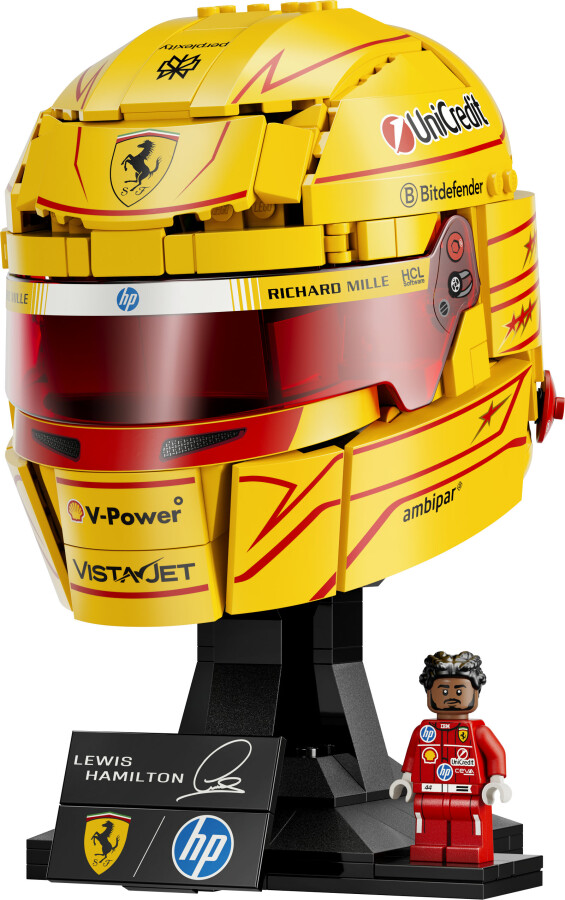 لگو Editions Scuderia Ferrari HP Lewis Hamilton Helmet کد 43022