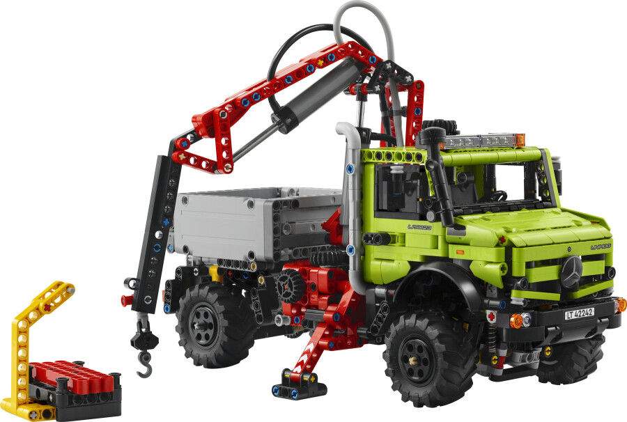 لگو Technic Mercedes-Benz Unimog U 5023 with Crane کد 42242