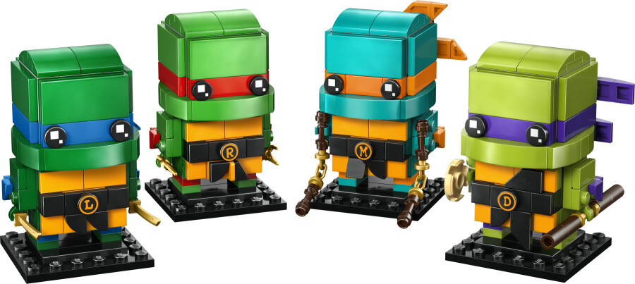 لگو BrickHeadz Ninja Turtles Figures کد 40878