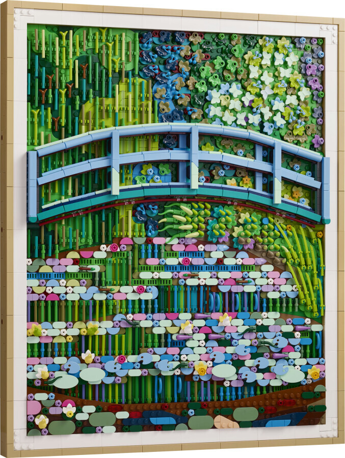 لگو Art Claude Monet – Bridge Over Water Lily Pond کد 31220