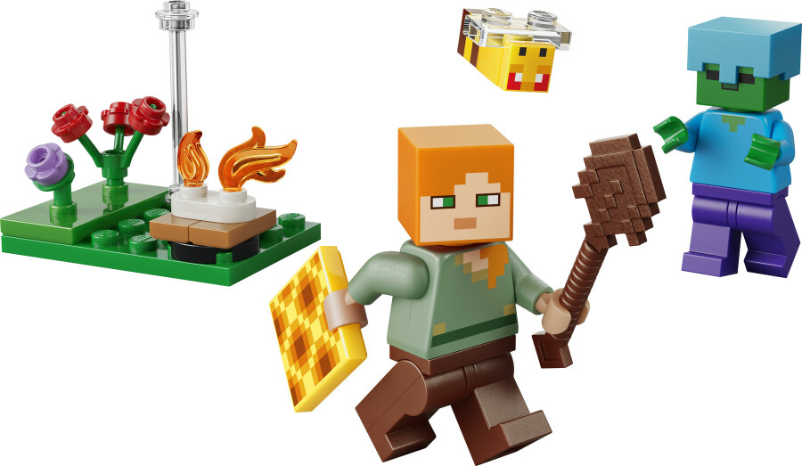 لگو Minecraft Alex’s Campfire Clash کد 30732