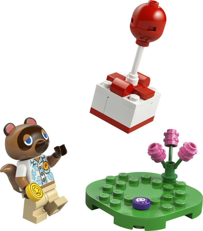 لگو Animal Crossing Tom Nook and Flying Gift کد 30731