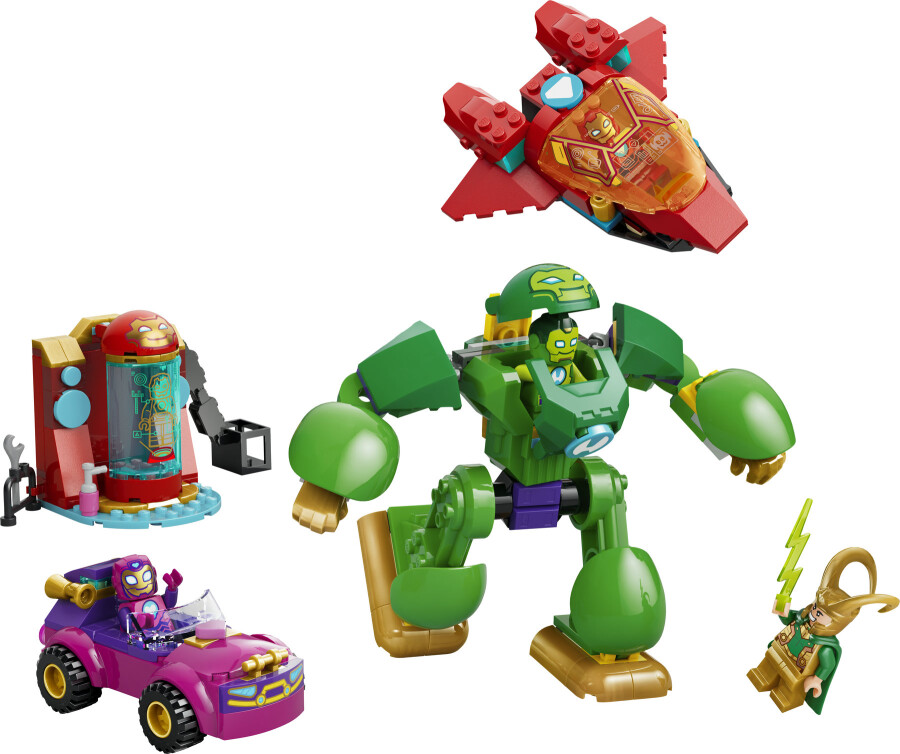 لگو Disney Junior Marvel Loki vs. Iron Man Team کد 11211