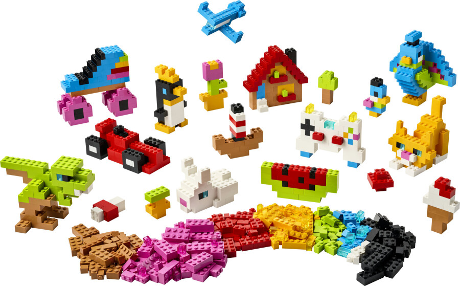 لگو Classic Colorful Creative Building Bricks کد 11045