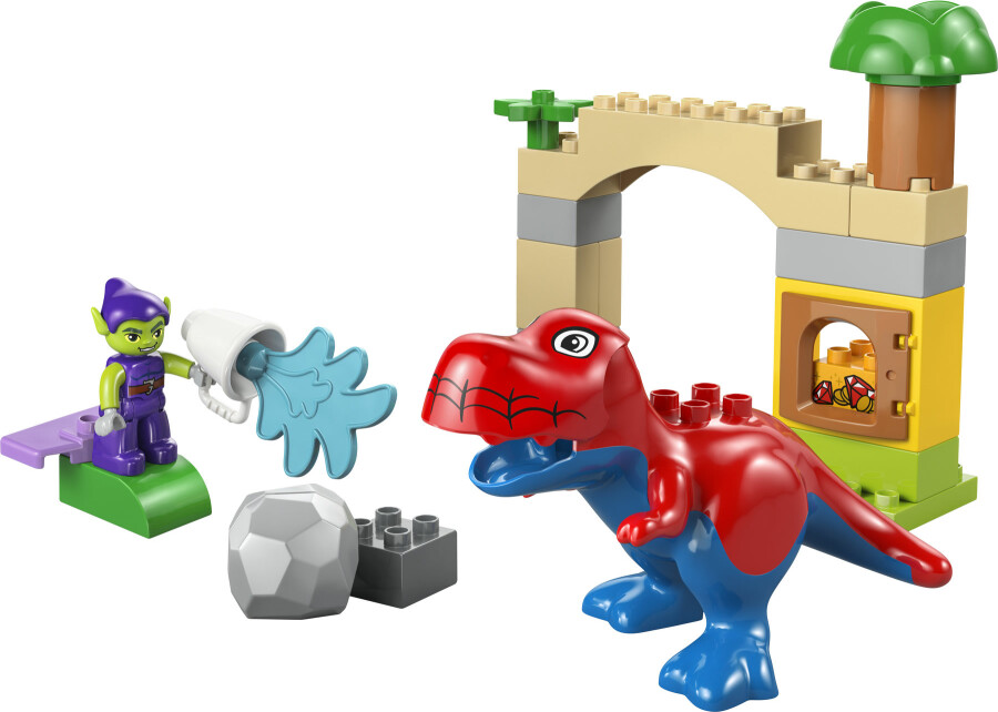 لگو DUPLO Dinosaur Spidey-Rex vs. Green Goblin کد 10463