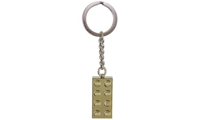 لگو Iconic 2×4 Gold Keychain V121 کد 850808