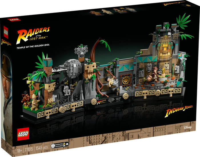 لگو Indiana Jones Temple of the Golden Idol کد 77015