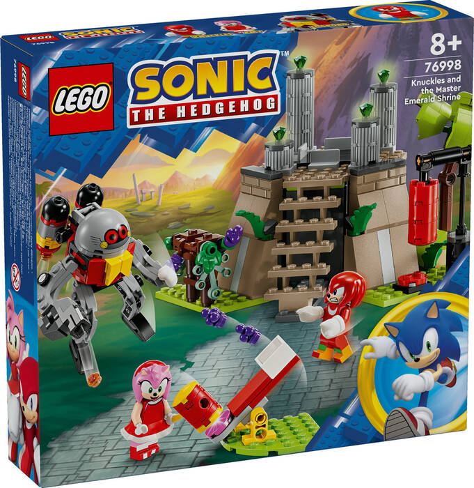 لگو Sonic the Hedgehog Sonic Knuckles and the Master Emerald Temple کد 76998