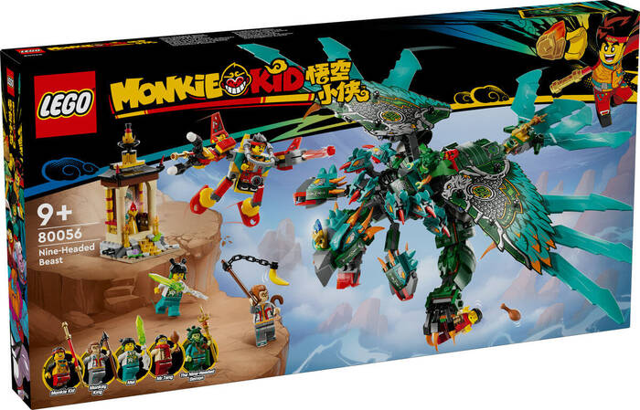 لگو Monkie Kid Nine-Headed Monster کد 80056