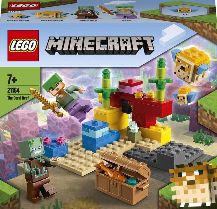 لگو Minecraft The Coral Reef کد 21164