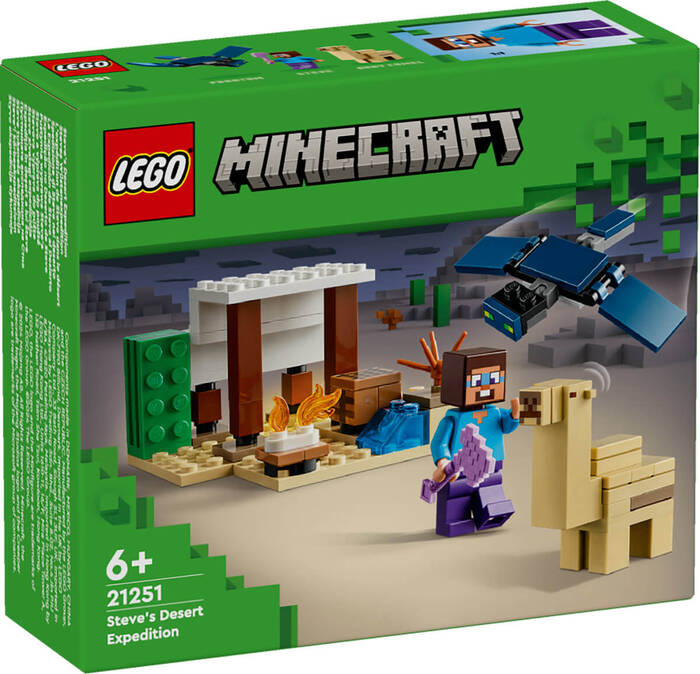 لگو Minecraft Steve’s Desert Expedition کد 21251