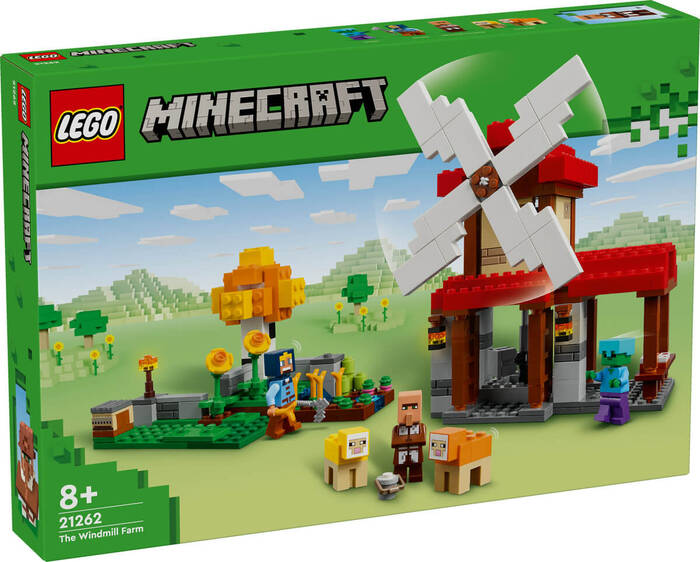 لگو Minecraft Windmill Farm کد 21262