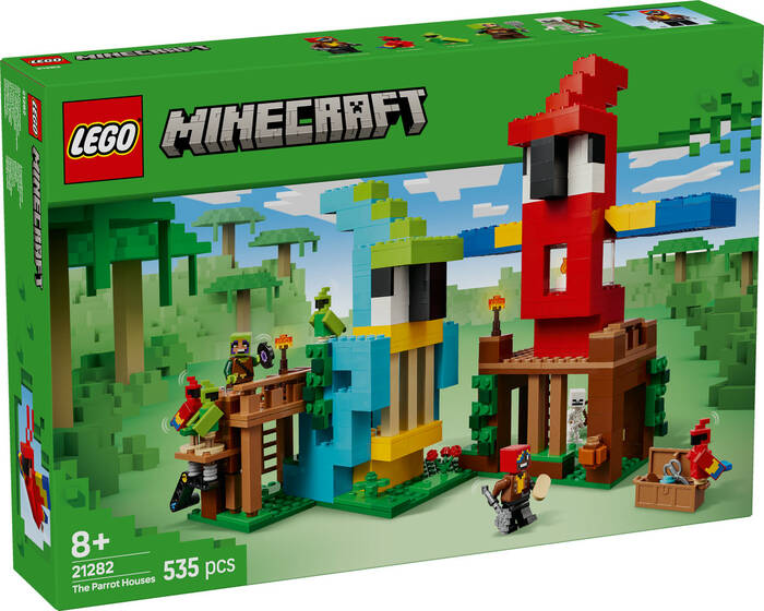 لگو Minecraft Parrot Houses کد 21282
