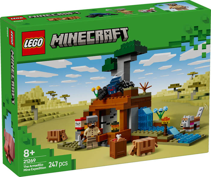 لگو Minecraft Armadillo Mine Exploration کد 21269