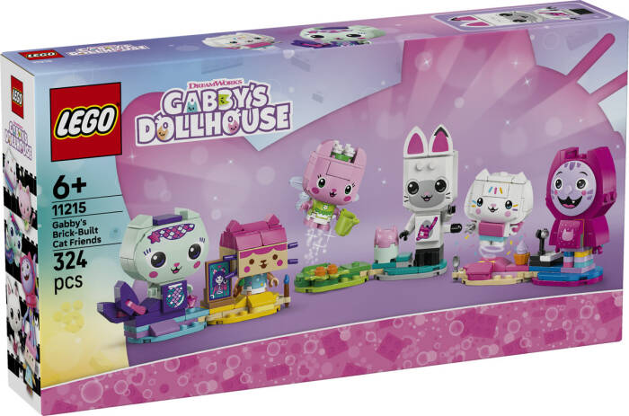 لگو Gabby’s Dollhouse Gabby’s Buildable Cat Friends کد 11215