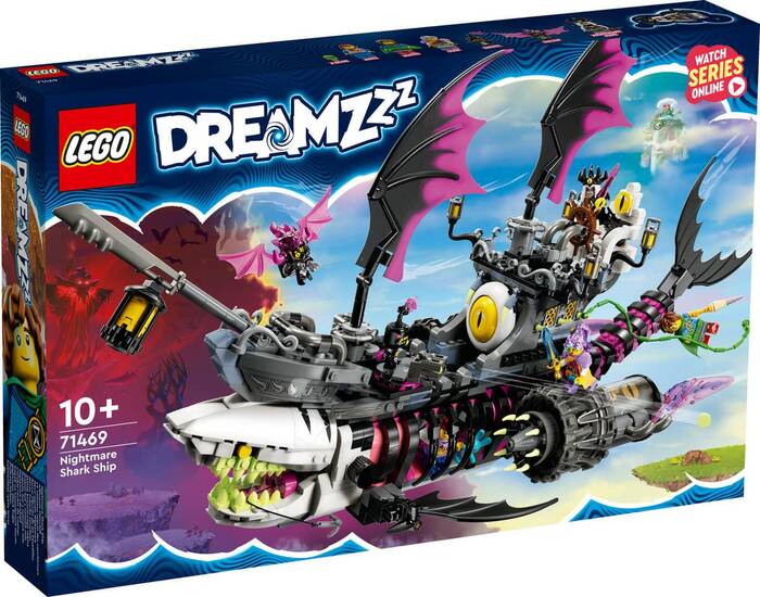 لگو DREAMZzz Nightmare Shark Ship کد 71469