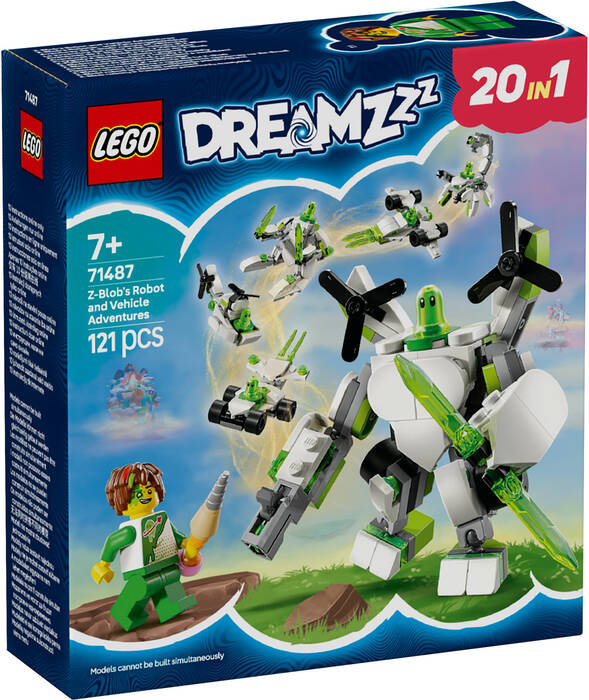 لگو DREAMZzz Z-Blob’s Robot and Vehicle Adventures کد 71487