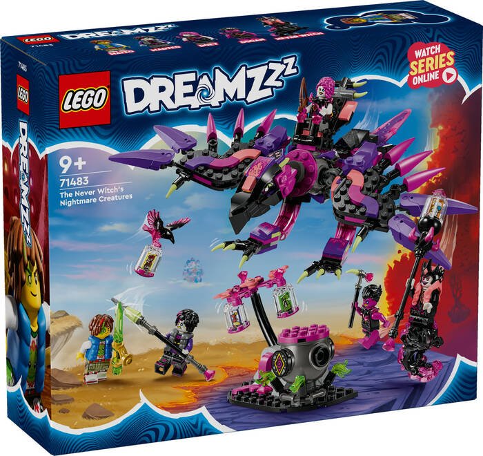 لگو DREAMZzz Nightmare Creatures of the Never Witch کد 71483