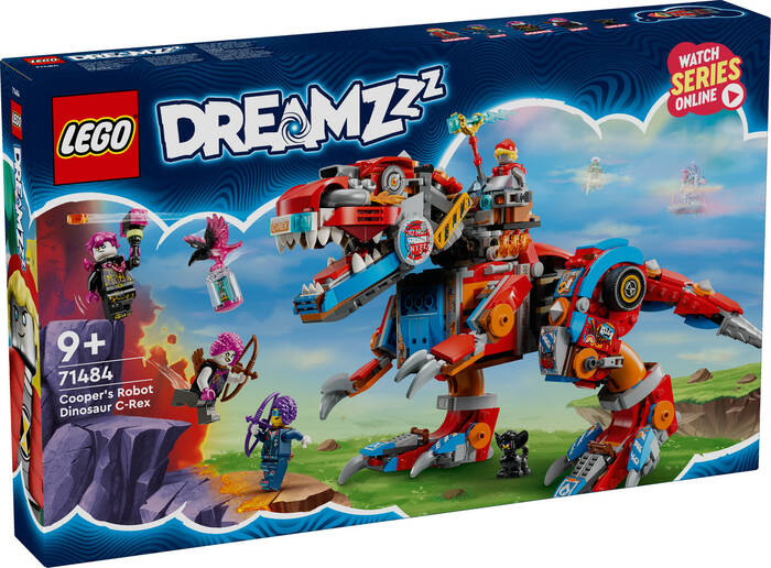 لگو DREAMZzz Cooper’s Robot Dinosaur C-Rex کد 71484