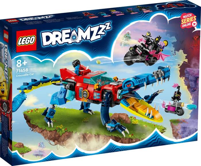 لگو DREAMZzz Crocodile Car کد 71458