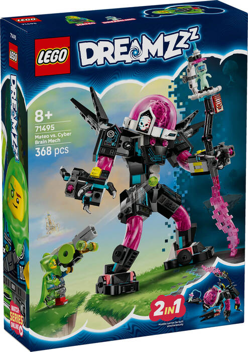 لگو DREAMZzz Mateo vs. Cyber-Mecha Brain کد 71495