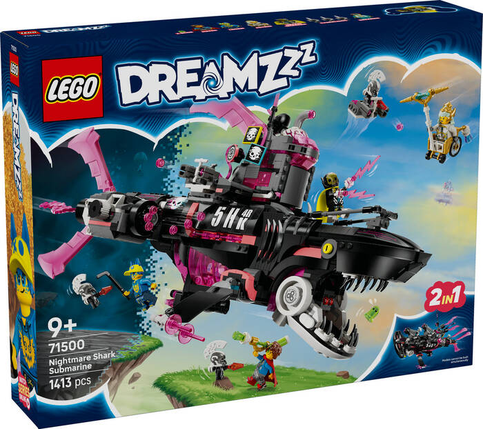 لگو DREAMZzz Nightmare Shark Ship کد 71500