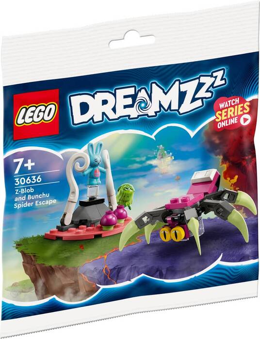 لگو DREAMZzz Z-Blob and Bunchu Spider Escape کد 30636