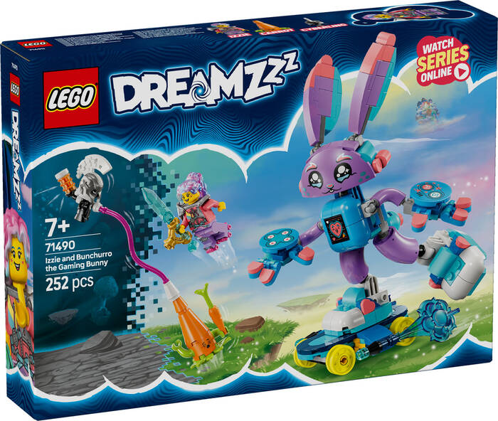 لگو DREAMZzz Izzie and Bunchu the Bunny کد 71490