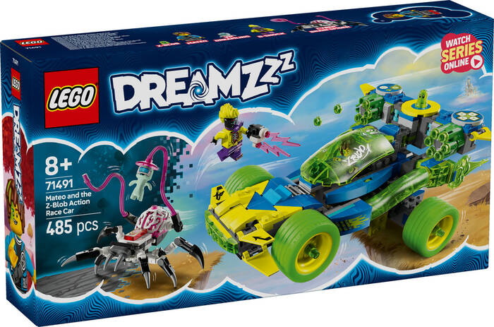 لگو DREAMZzz Mateo and Z-Blob Action Race Car کد 71491